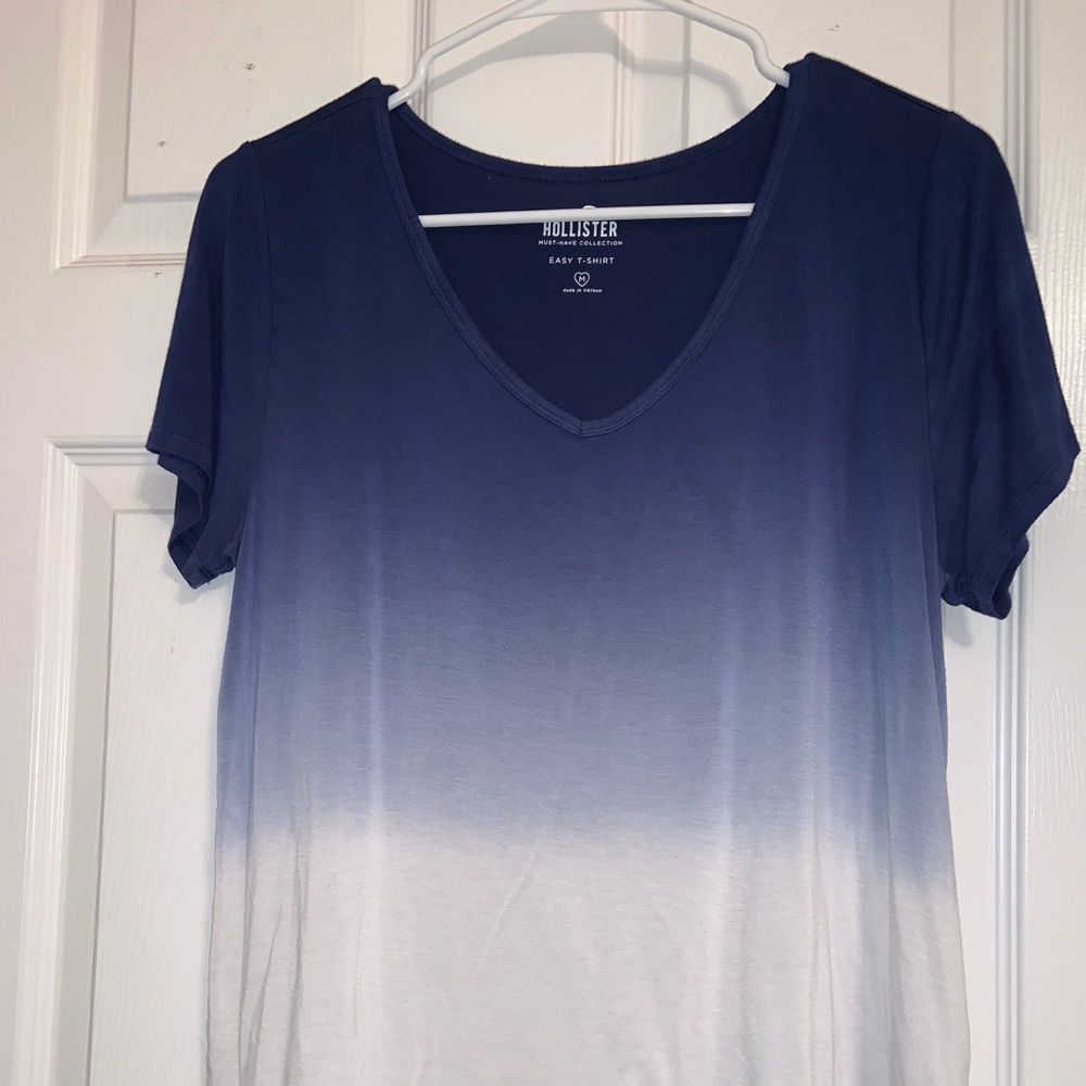Blue Tie Dye Shirt